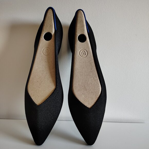 Rothy’s Point - Black - Women’s size 10 - NWOB - Picture 1 of 5